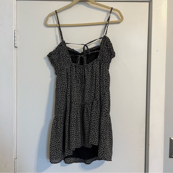 Madewell Black White Mini Dress Sophia Cami Tiered Mini Dress in Micro Daisy 2 - Picture 11 of 11